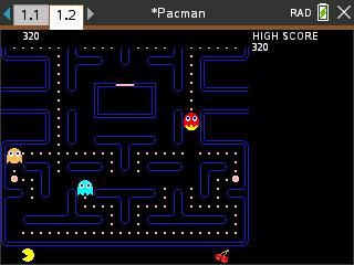 pac man ti 84