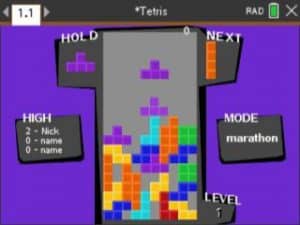 echalk tetris
